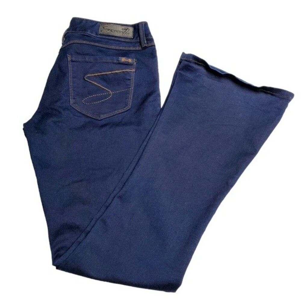 SEVEN7 Bootcut Jeans Women’s Size 31 Dark Wash Stretch Denim